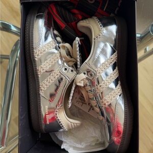 Adidas Wales Bonner Silver Long Tongue Samba